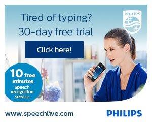 Philips SpeechLive digital dictation workflow in the cloud